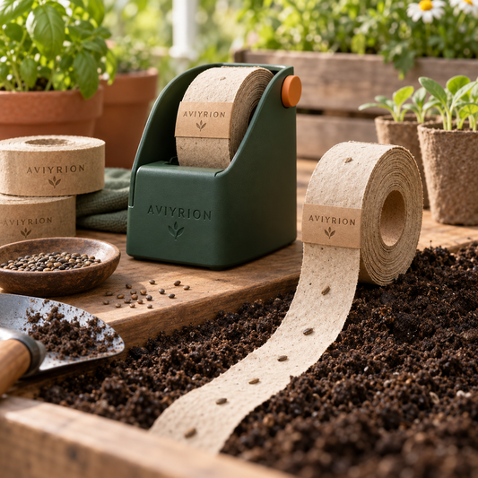 Biodegradable Seed Tape System by Aviyrion