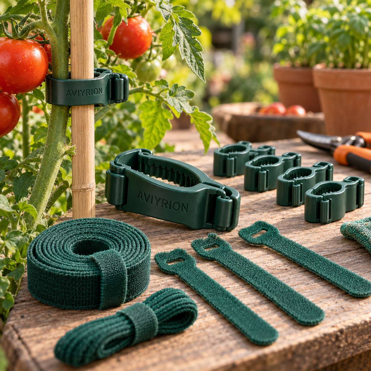 Plant Clips & Soft Ties Set by Aviyrion