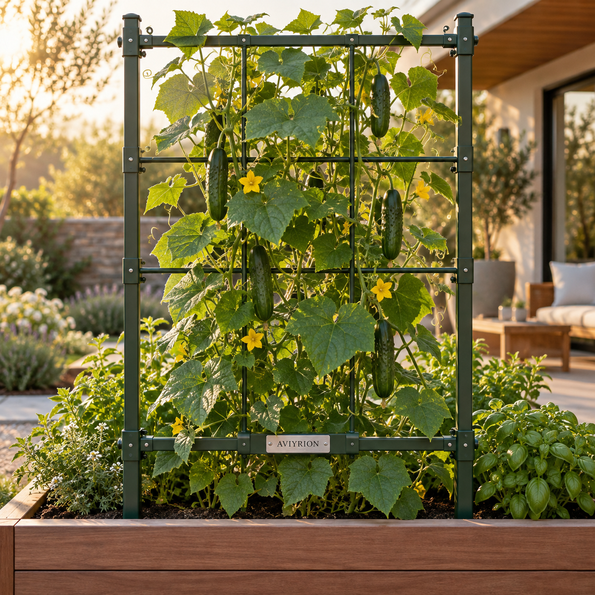Modular Climbing Trellis by Aviyrion
