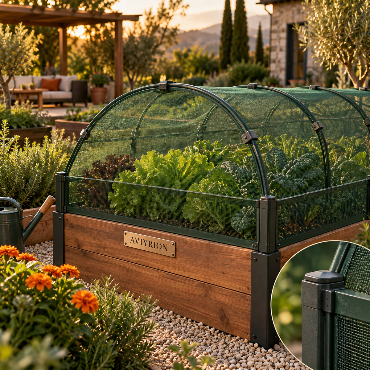 Garden Protection Mesh System by Aviyrion