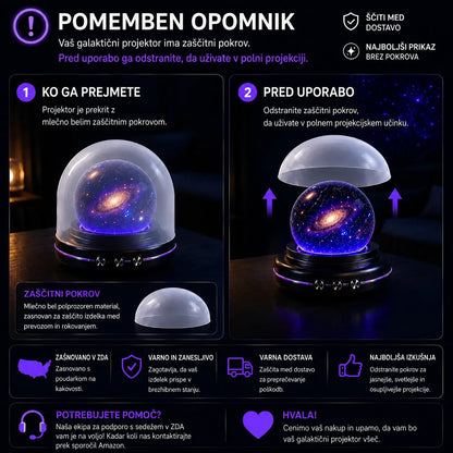 🌌 5D холографски проектор за звезди Comauo®